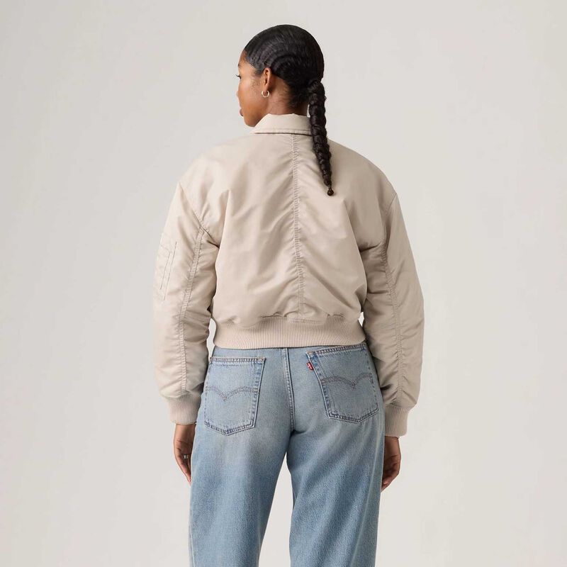 Levi's Bowie Cropped Bomber Jacket image number 1